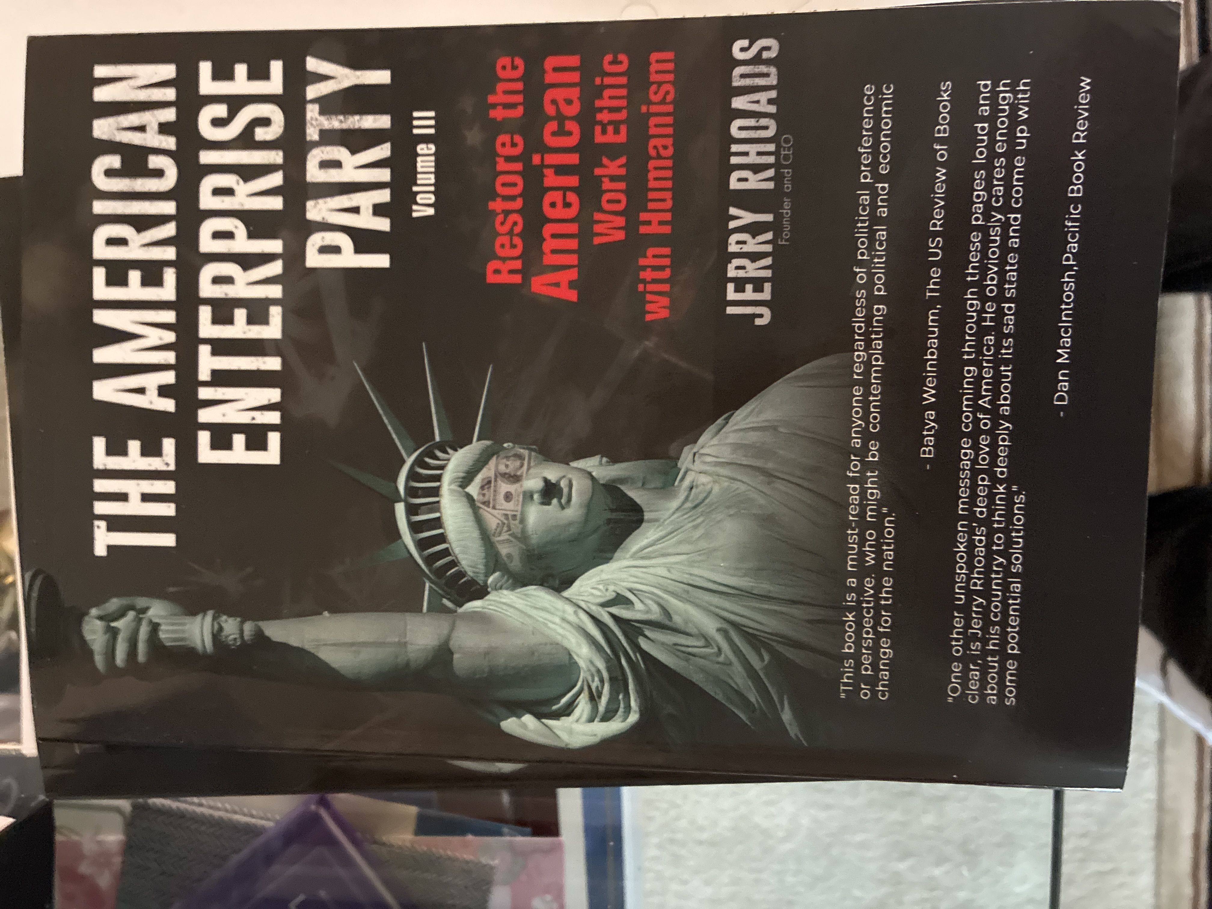 The American Enterprise Manifesto: My America's Vision of Peace and Nonviolence for Humanism 