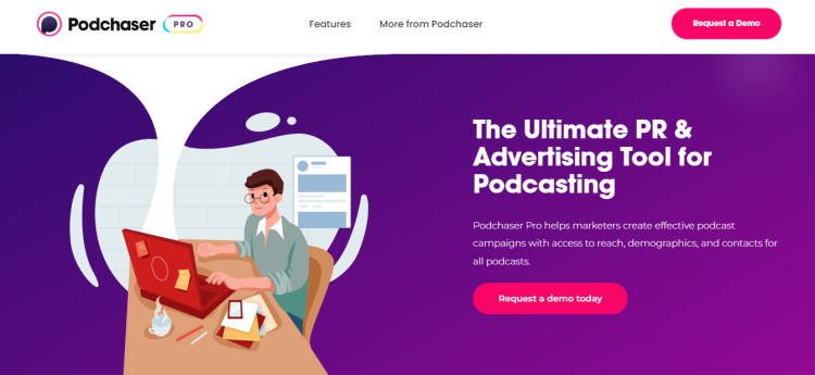 Podchaser pro ultimate PR and advertising tool for podcasting