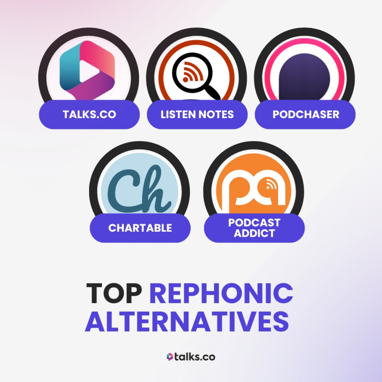 5 best alternatives to Rephonic