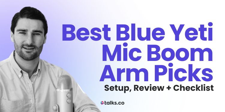 5 Best Blue Yeti Mic Boom Arm Picks 2025: Setup, Review + Checklist