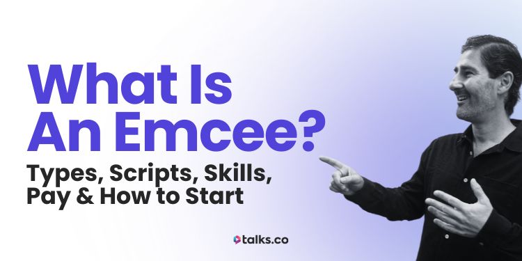 What Is an Emcee? 10 Types, Scripts, Skills, Pay & How to Start (2025)