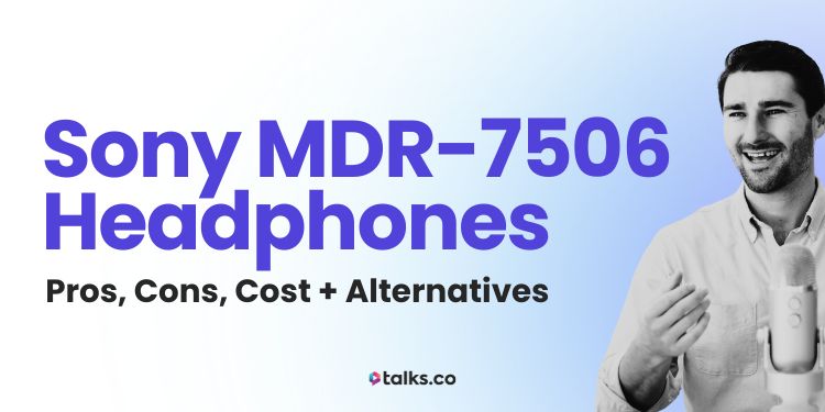 Sony MDR-7506 Headphones (2025 Review) Pros, Cons, Cost + Alternatives