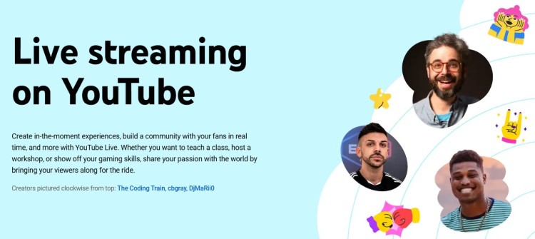 Guide to live streaming video on youtube showing how creators can engage audiences in real time and build a community.