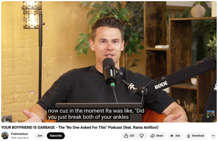 Podcast host conducting an interview and preparing to ask your guest meaningful questions