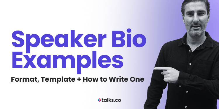 11 Top Speaker Bio Examples: Format, Template + How to Write One 2026