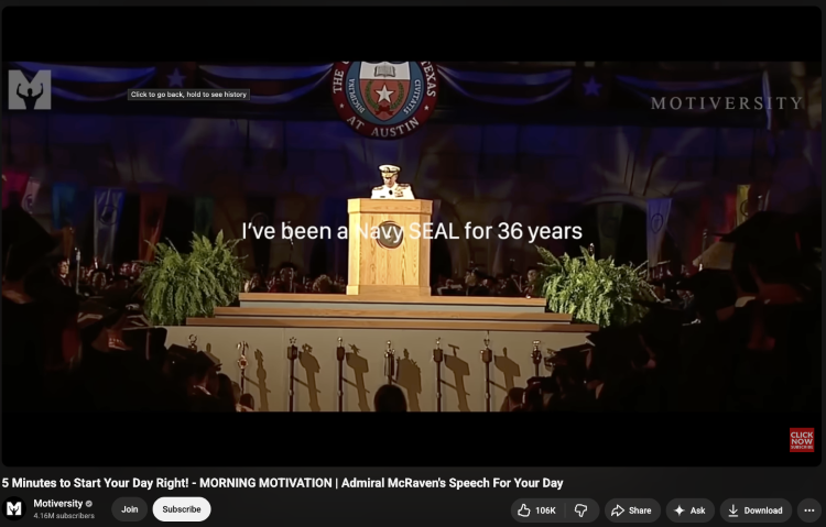 A speaker delivering a motivational keynote to a large audience as they give a speech.
