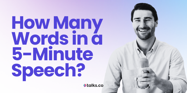 How Many Words in a 5 Minute Speech? Word Count Formula & Guide (2026)